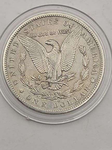 1885 O Morgan Silver Dollar
