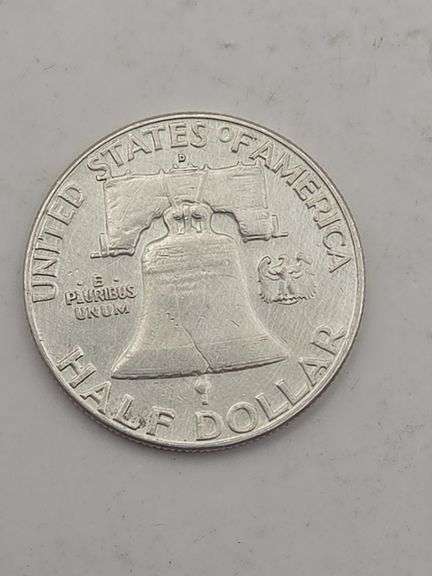 1962 D Benjamin Franklin Half Dollar