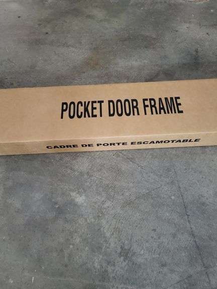 Pocket door frame