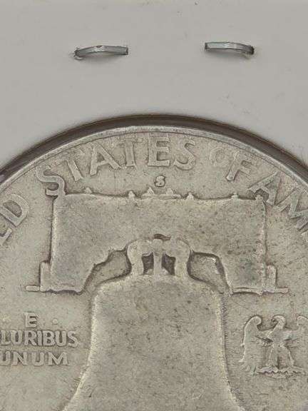 1953 S Franklin Half Dollar
