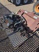 hydraulic auger attachment for a skid steer or excavator
