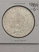 1884 O Morgan Silver Dollar