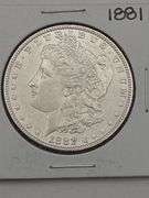 1881 Morgan Silver Dollar