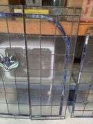 4 Piece Lead Stained Glass Set