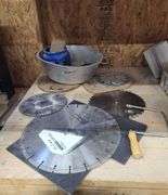 Woodworking Blades, Sprayer, Building Components, and Plumbing Supplies Assortment