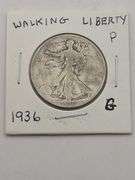 1936 Walking Liberty Half Dollar