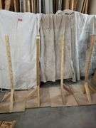 Wooden trim drying stands