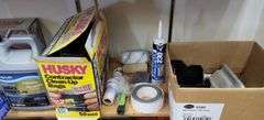 Mixed Lot of Hardware and Shop Supplies