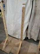 Wooden trim drying stands