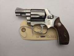 S&W Model 60 .38 S&W Special SN:R203856