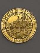 1984 California Gold 1/2 Troy Ounce Gold Round