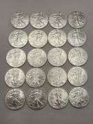 20 2018 Walking Liberty Dollars Uncirculated