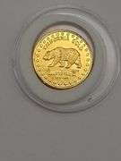 1984 California Gold 1/4 Troy Ounce Gold Round