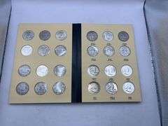 Franklin Head Half Dollar Complete Collection 1948-1963 in Coin Album