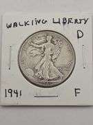1941 D Walking Liberty Half Dollar