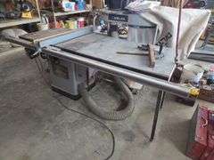 Delta Platinum Edition UniSaw w/ Delta Sawdust Collector