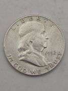 1952 D Benjamin Franklin Half Dollar