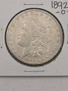 1892 O Morgan Silver Dollar