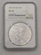 2010 Walking Liberty NGC MS 69