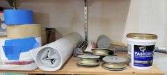 Household Paint, Tape, and Hardware Supplies