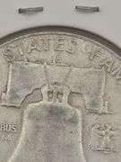 1958 D Franklin Half Dollar