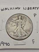 1940 Walking Liberty Half Dollar