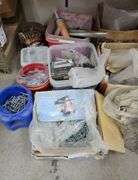 Bulk Lot of Fasteners, Bolts, Screws and Nails
