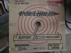 19 Boxes of  Insulhold Support for Insulation 100 Feet per Box