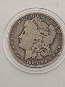 1890 O Morgan Silver Dollar