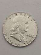 1962 D Benjamin Franklin Half Dollar