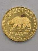 1984 California Gold 1 Troy ounce Gold Round