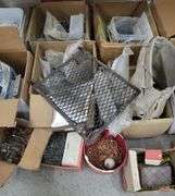 Assorted Fasteners, Klein Tools Bag, and Hardware