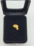 .051 oz 1.45 Gram Gold Nugget - Has a small amount of Quartz
