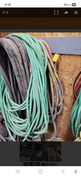 Assorted Electrical Wiring and Cables