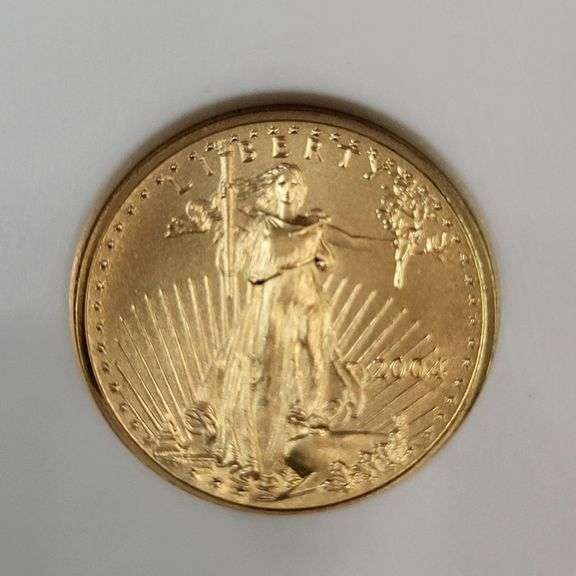 2004 Eagle G$5 MS69 gold coin image