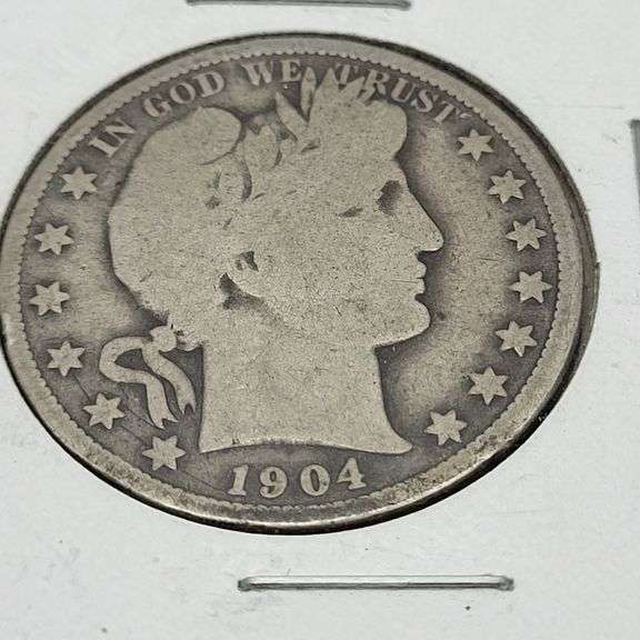 1904-D Barber Half Dollar, image