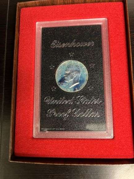 1972 Eisenhower United States Proof image