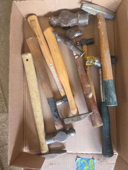 Flat w/ Ball Peen & Claw Hammers