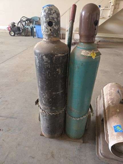 Oxygen & Acertlene Bottles