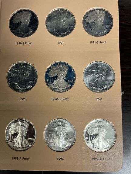American Eagle Silver Eagle Set 1990–1994 image