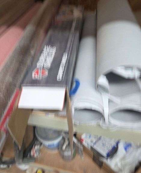 Assorted Rolls of Industrial Material
