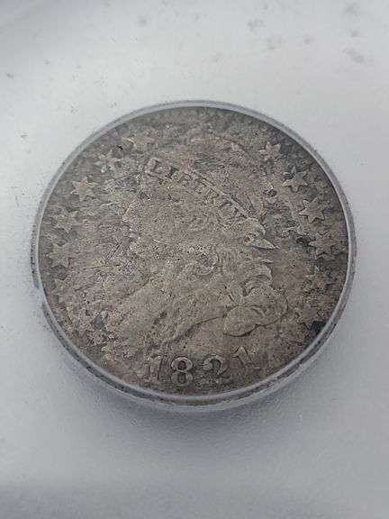 1821 ICG F13 DETAILS LG.DT. DAMAGED, CORRODED image