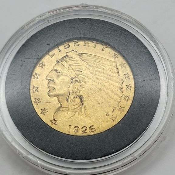 1926 Indian Head 2 1/2 Quarter Eagle gold coin image