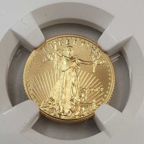 2013 Eagle G$5 MS 69 gold coin image
