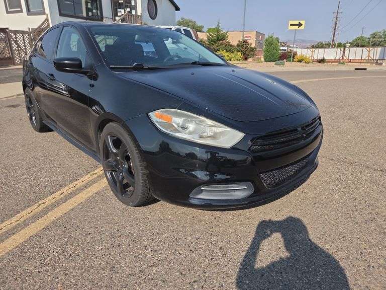 2016 Black Dodge Dart
