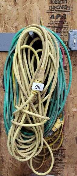Bundle of Various Extension Cords
