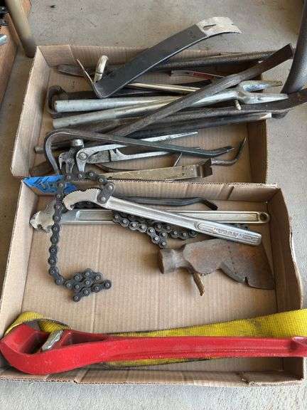 Two boxes of tools