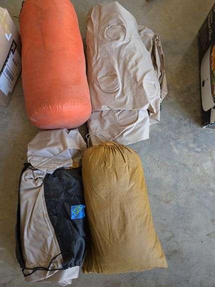 Camping Lot 2 Air Matresses & Sleeping Bags