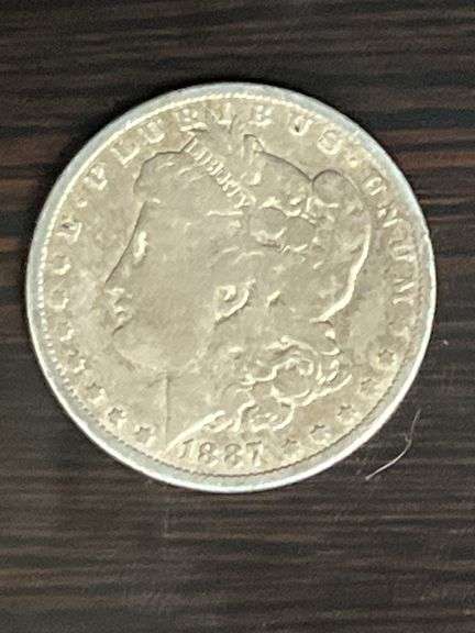 1887 Morgan Silver Dollar image