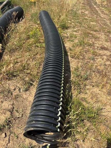 Three plastic Culverts Various Sizes